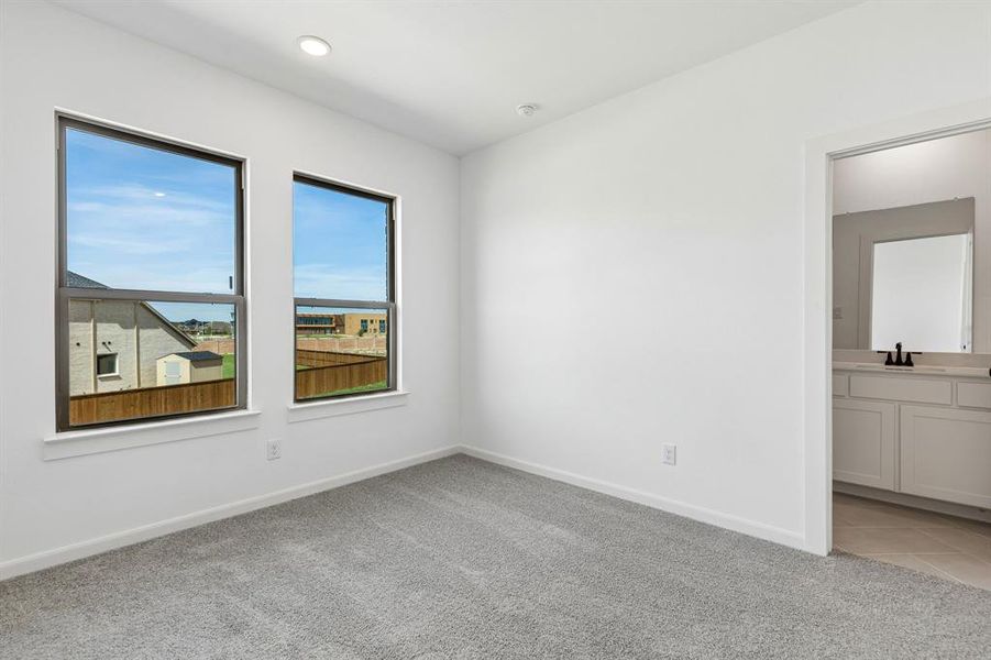 You'll find nicely sized secondary bedrooms in our Royale plan.