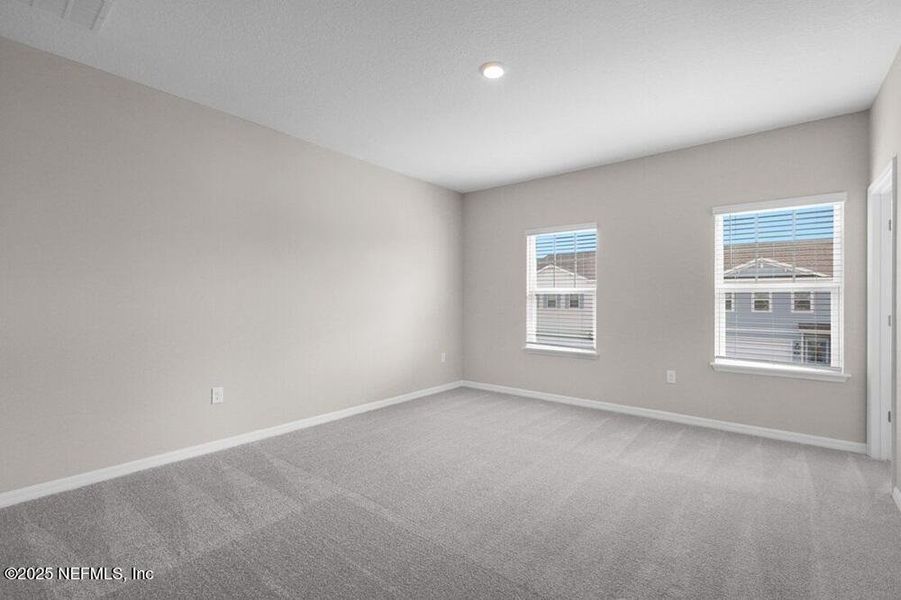 Spacious, unfurnished interior of a new home in Cherry Elm at SilverLeaf, St. Augustine (Image 14). Spacious, unfurnished interior of a new home in Cherry Elm at SilverLeaf, St. Augustine (Image 14).