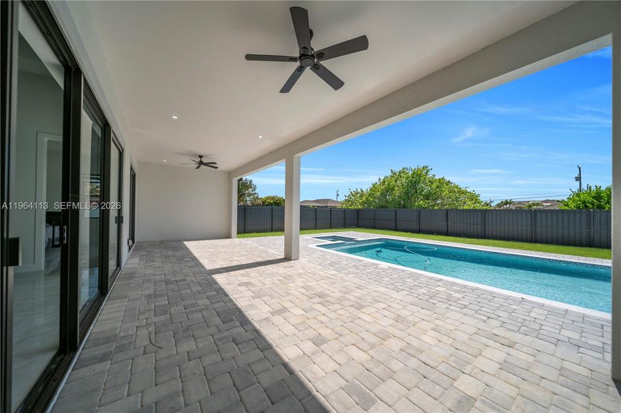 Exterior details and patio area of a home in , Cape Coral (Image 26).