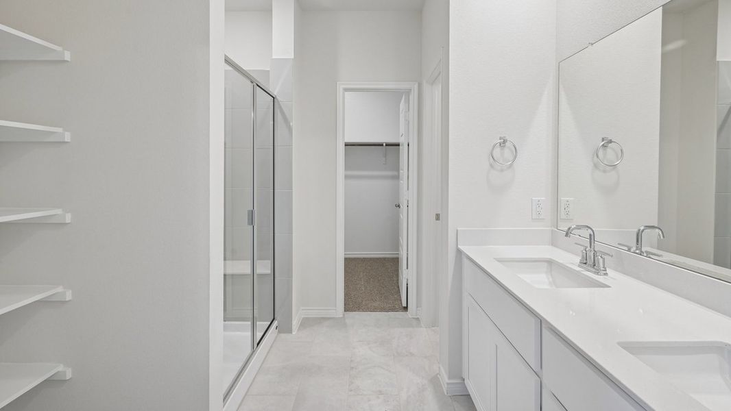 Furnished interior view inside a new home in Magnolia at Legacy Hills, Celina (Image 4).