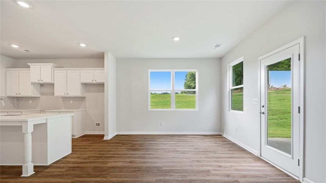 Spacious, unfurnished interior of a new home in Brookland Commons, Monroe (Image 22).