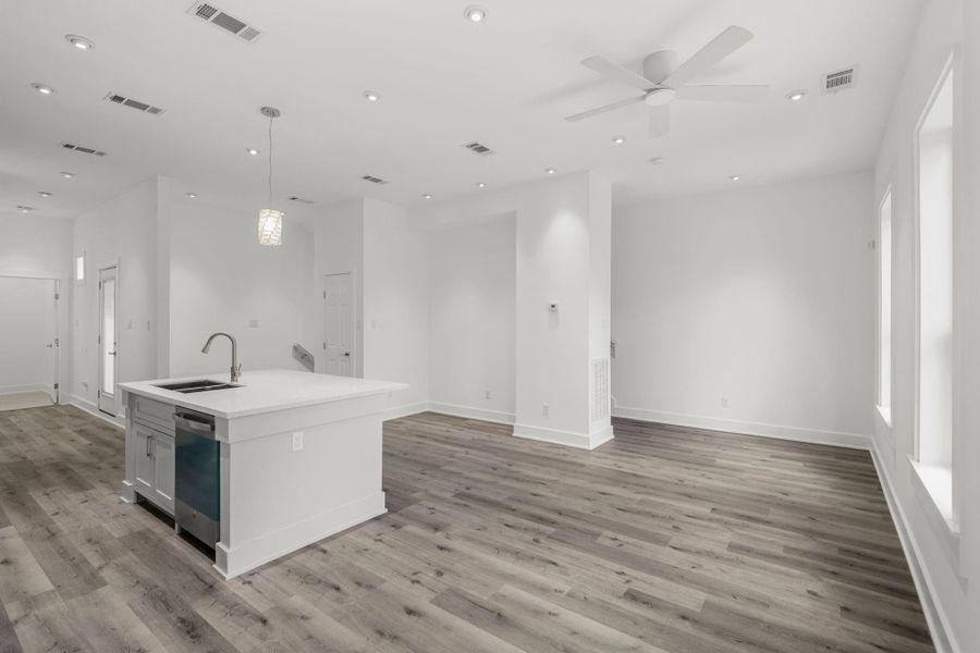 Living Area - Facing Southwest