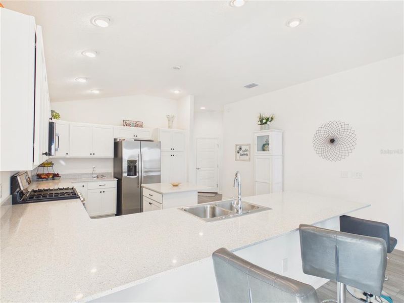 Furnished interior view inside a new home in , The Villages (Image 33).