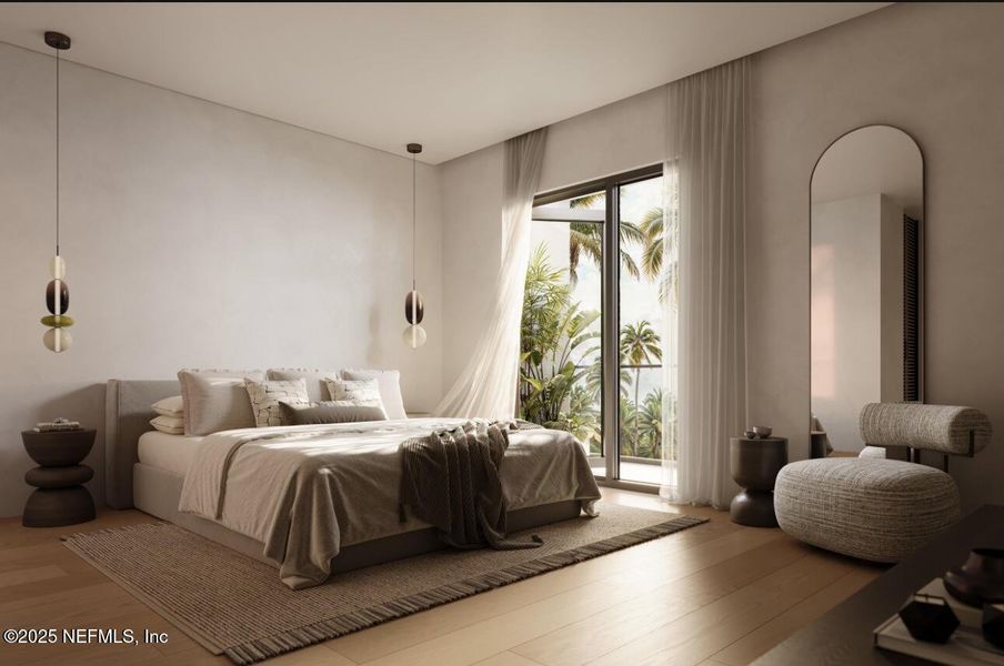 Furnished interior view inside a new home in , Palm Coast (Image 11).