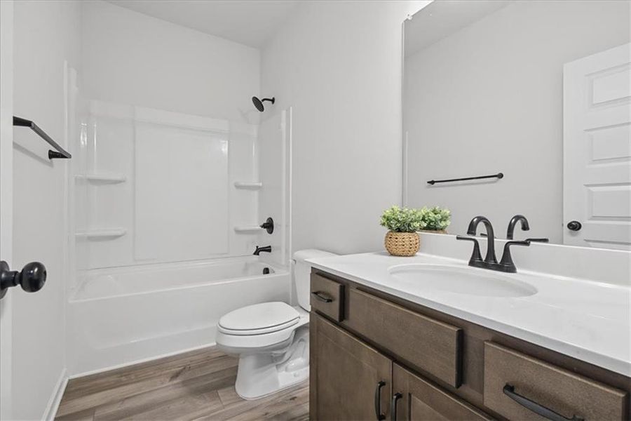 Furnished interior view inside a new home in , Cartersville (Image 19).