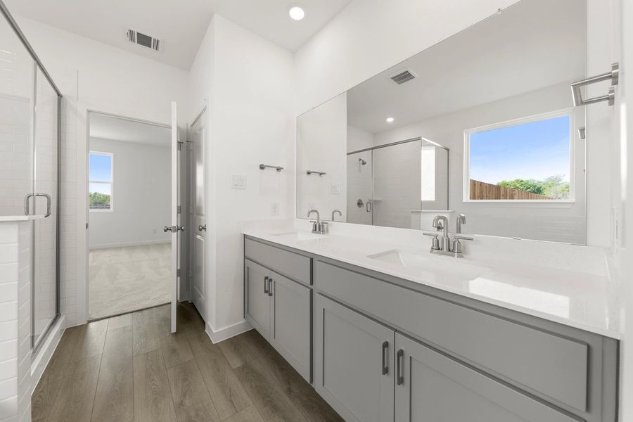 Primary Bathroom featuring the Milan Collection Primary Bathroom featuring the Milan Collection
