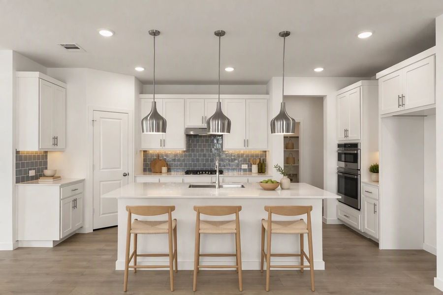 Furnished interior view inside a new home in Brookshire at Legacy Hills, Celina (Image 5).