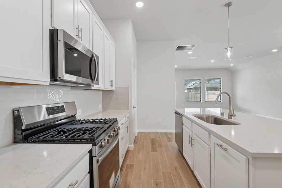 Furnished interior view inside a new home in Audubon 45' Homesites, Magnolia (Image 7). Furnished interior view inside a new home in Audubon 45' Homesites, Magnolia (Image 7).