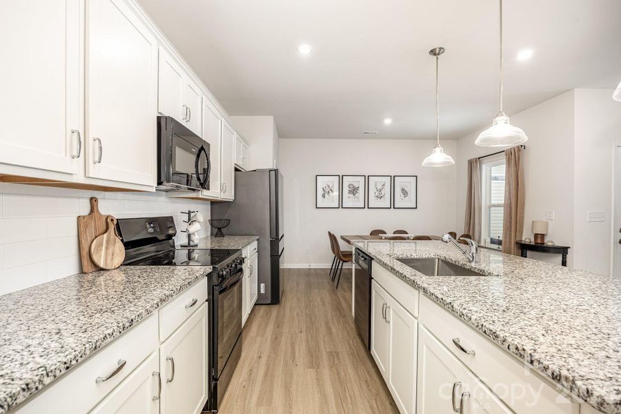 Furnished interior view inside a new home in Country Club Village, Salisbury (Image 13). Furnished interior view inside a new home in Country Club Village, Salisbury (Image 13).