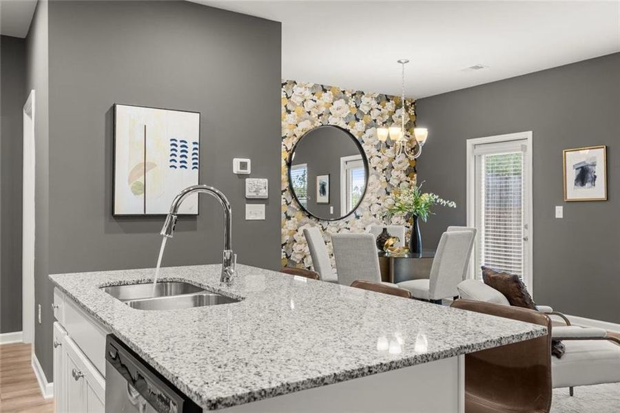 Furnished interior view inside a new home in Reeves Park, Stockbridge (Image 36).