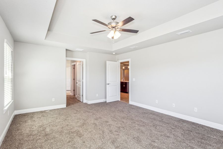 Representative unfurnished interior of a home built from the The Turquoise by Herbst Homes in Clear Water Landing, Milton (Image 99).