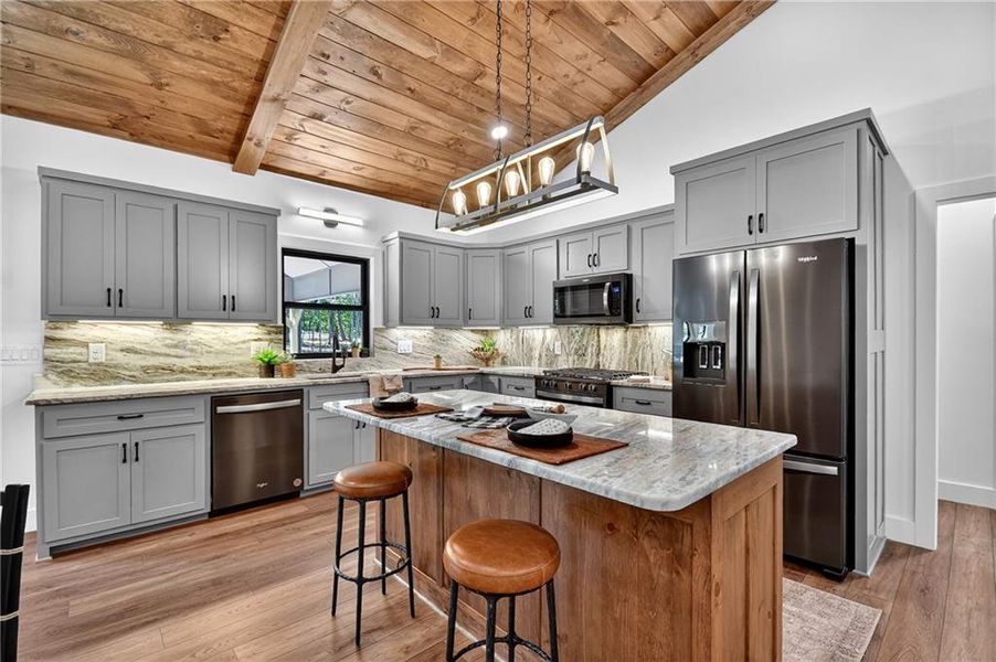 Furnished interior view inside a new home in , McCaysville (Image 5).