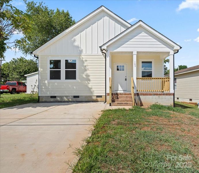 Front exterior of a new home in , Salisbury, NC, highlighting curb appeal (Image 2).