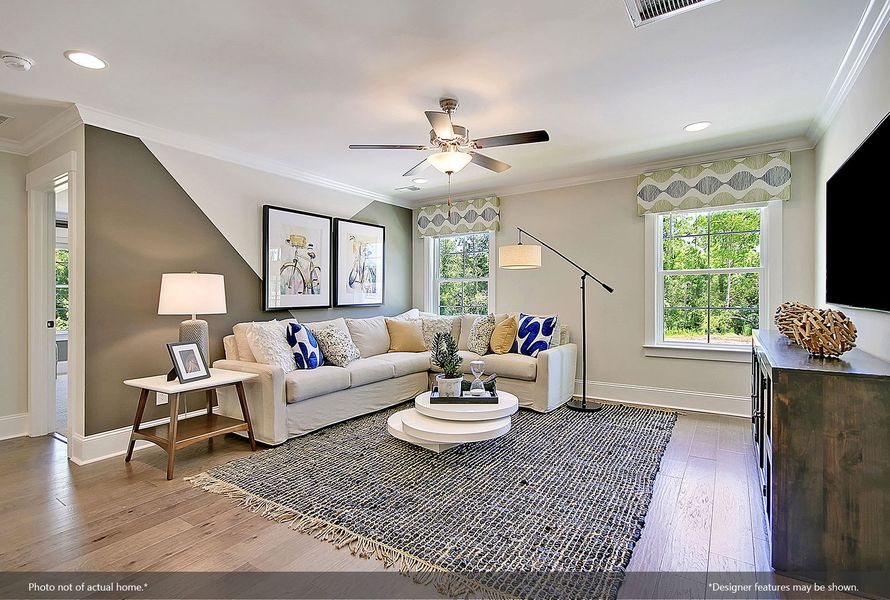 Furnished interior view inside a new home in Fieldstone, Lexington (Image 14).