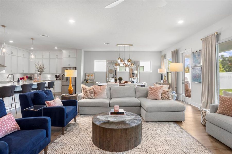 Furnished interior view inside a new home in , Odessa (Image 28).