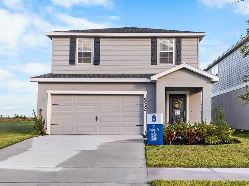 Model home for sale in Haines City, Florida, with 5 bedrooms plus a loft!