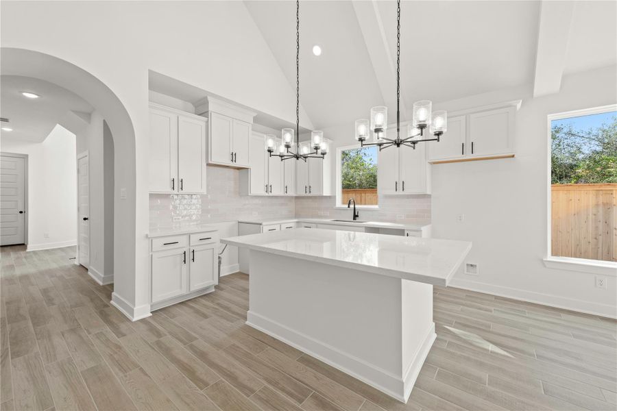 Furnished interior view inside a new home in Kresston - 40', Montgomery (Image 6).