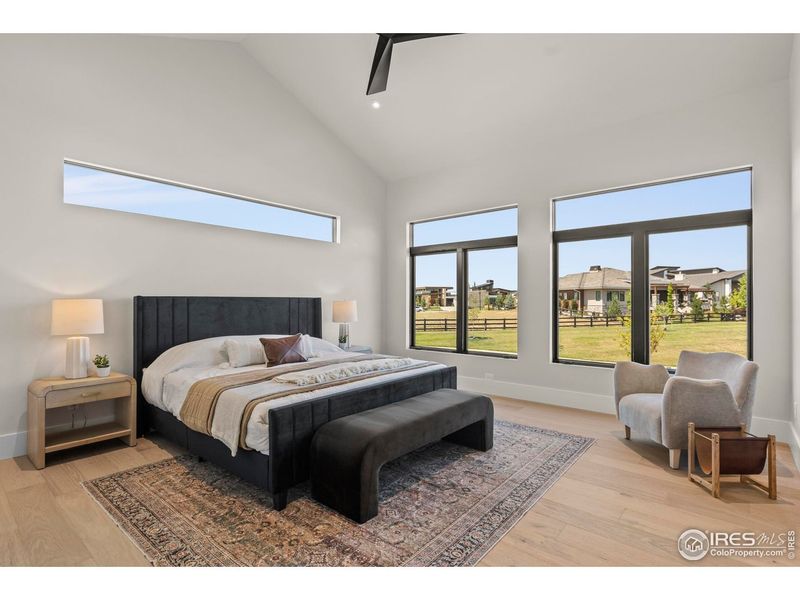 Furnished interior view inside a new home in , Berthoud (Image 29).