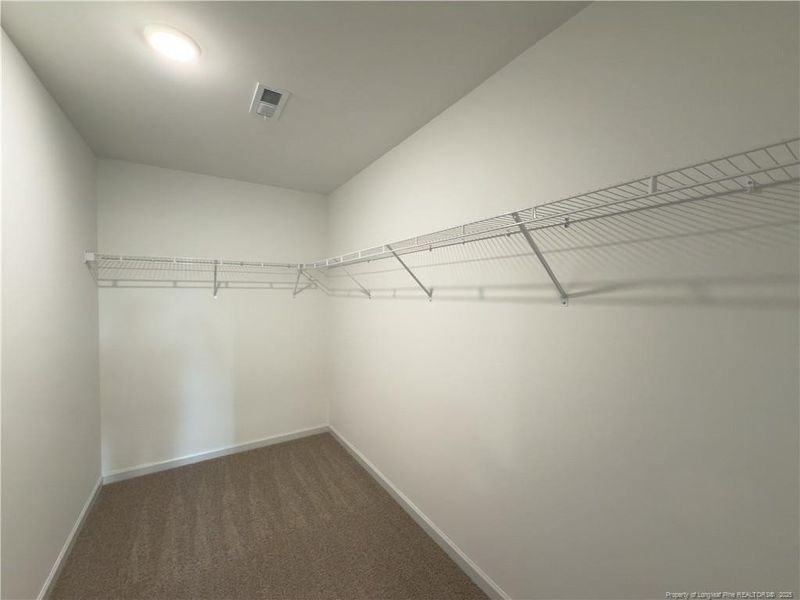 Primary Bedroom - walk in closet