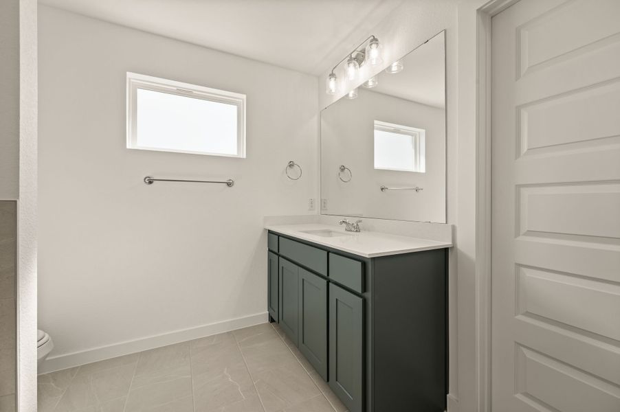Furnished interior view inside a new home in Gatlin Ranch, Springtown (Image 12).