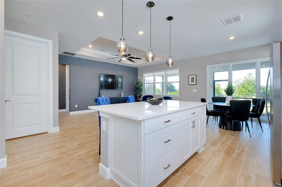 Furnished interior view inside a new home in , Englewood (Image 39).