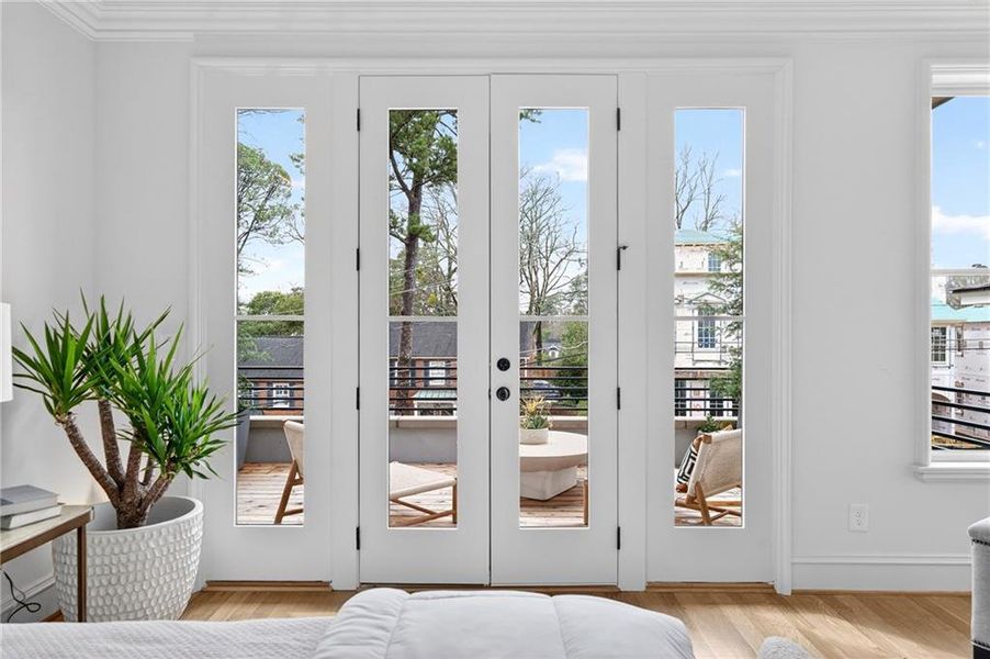 Furnished interior view inside a new home in Delmont, Atlanta (Image 6). Furnished interior view inside a new home in Delmont, Atlanta (Image 6).