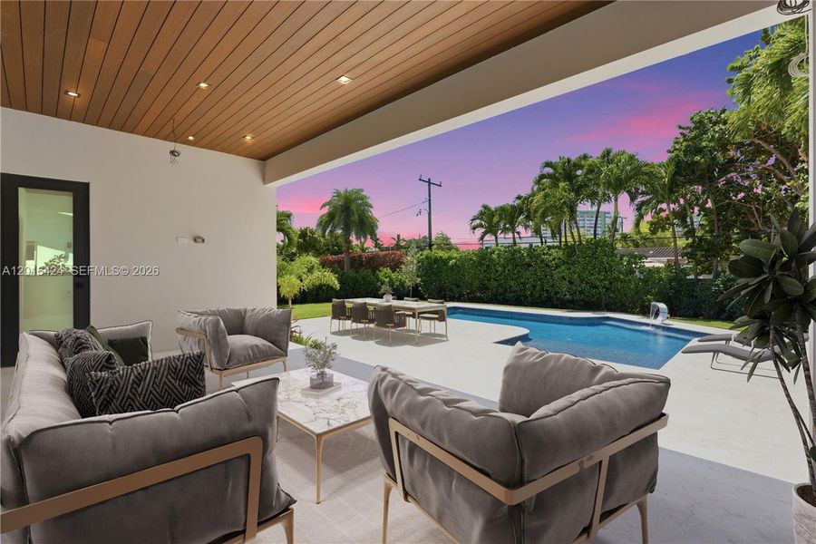 Staged - Covered Patio