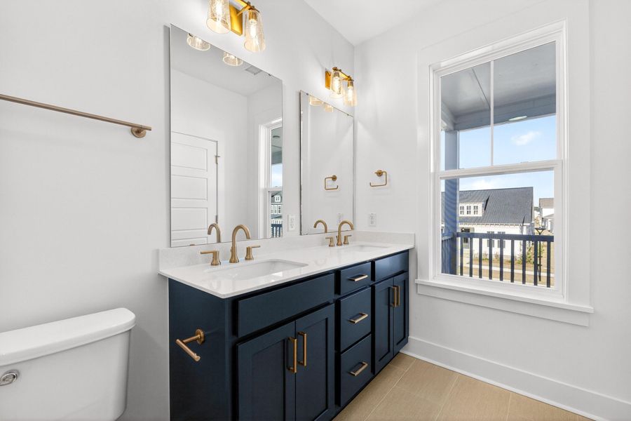 Furnished interior view inside a new home in , Summerville (Image 7).