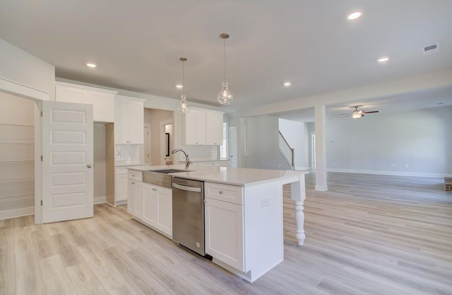 Furnished interior view inside a new home in Saddleridge, Senoia (Image 6).