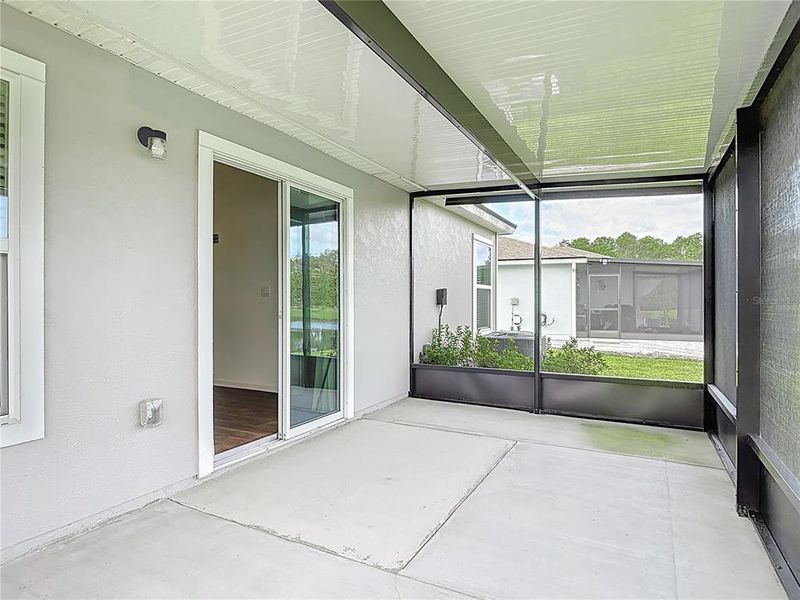 Exterior details and patio area of a home in , Bunnell (Image 22).