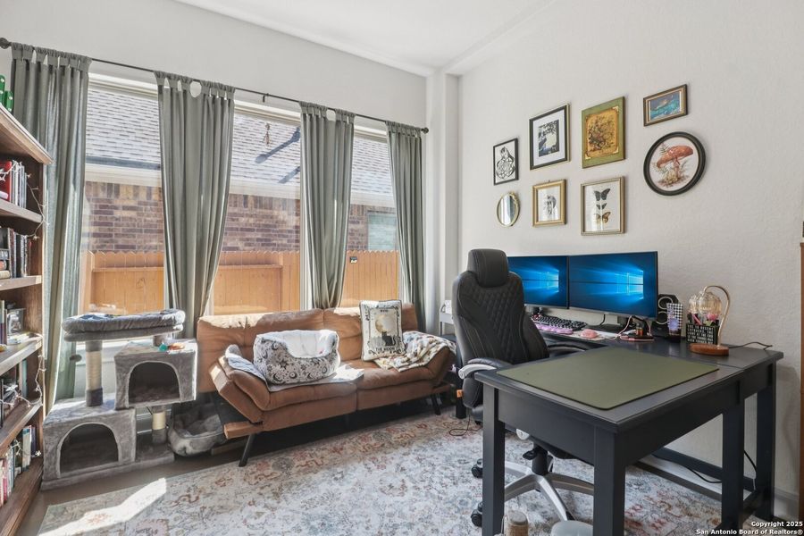 Furnished interior view inside a new home in Stillwater Ranch, San Antonio (Image 29).