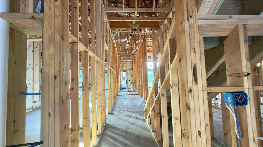 In-progress construction of a new home in , Sarasota, FL (Image 34).