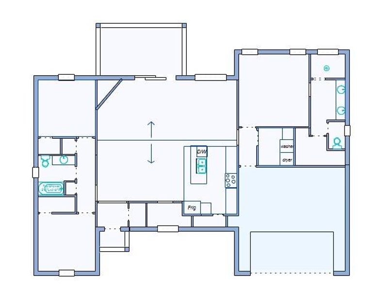 2D floor plan layout of this home in , Runaway Bay, TX (Image 3). 2D floor plan layout of this home in , Runaway Bay, TX (Image 3).