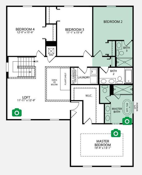 2nd Floor - Floor Plan