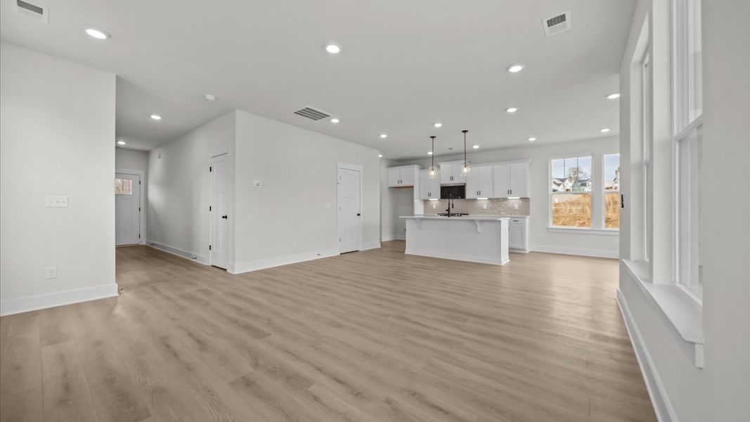 Representative furnished interior of a home built from the Beramont by DRB Homes in Fox Hollow, Spartanburg (Image 9). Representative furnished interior of a home built from the Beramont by DRB Homes in Fox Hollow, Spartanburg (Image 9).