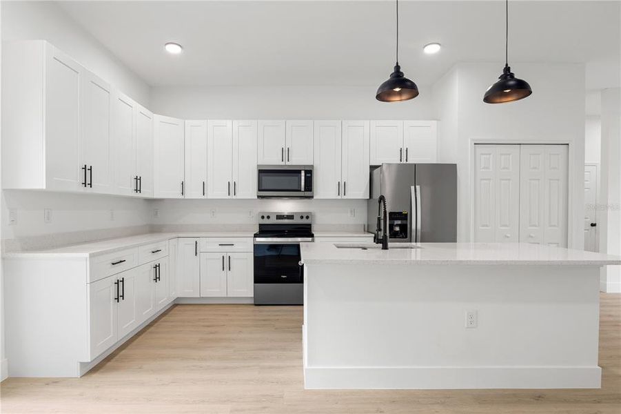 Furnished interior view inside a new home in , Ocala (Image 10).