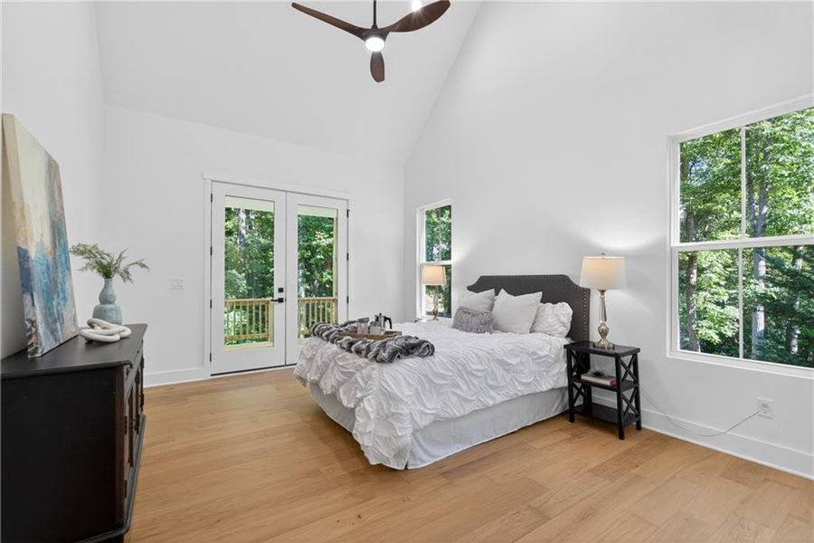 Furnished interior view inside a new home in , Cumming (Image 35).
