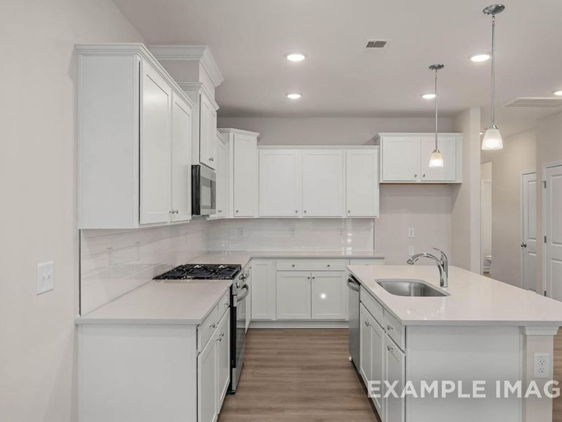 Furnished interior view inside a new home in Springvale, Fuquay Varina (Image 5).