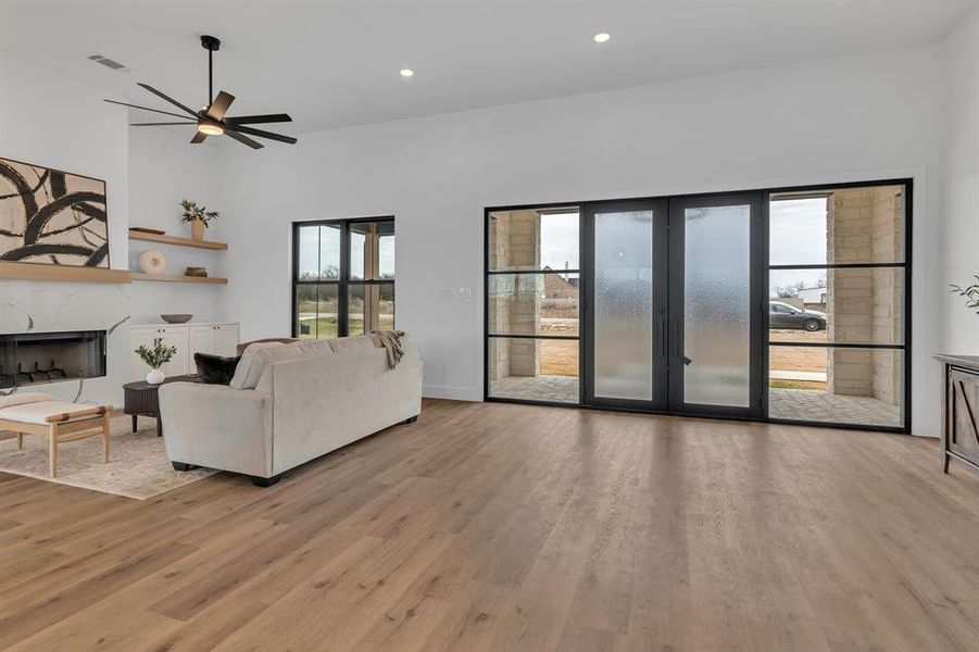 Furnished interior view inside a new home in , Joshua (Image 9).