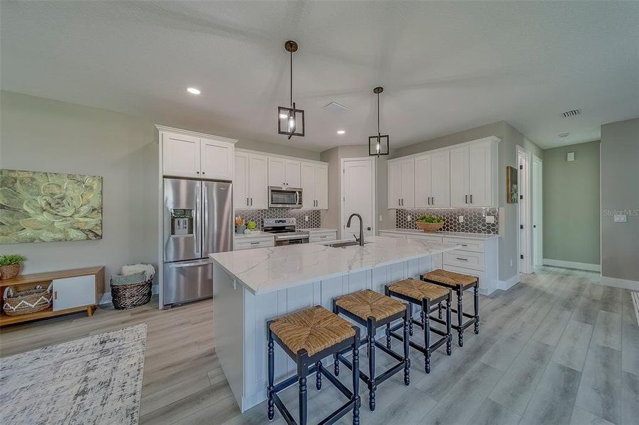Furnished interior view inside a new home in , Largo (Image 6).