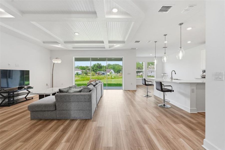 Furnished interior view inside a new home in , Plant City (Image 12).