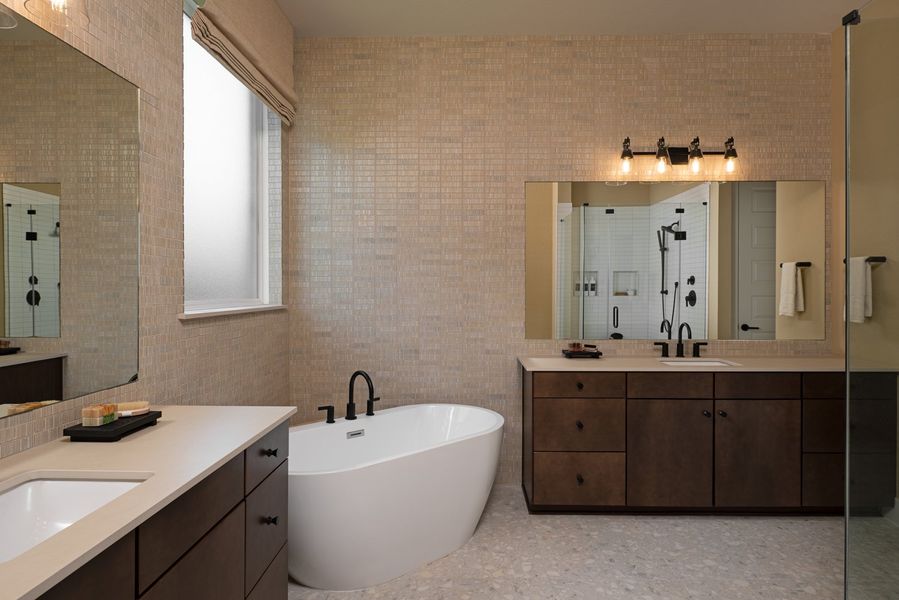 Representative furnished interior of a home built from the Hathaway by Ashton Woods in Provence 70s, Austin (Image 12).