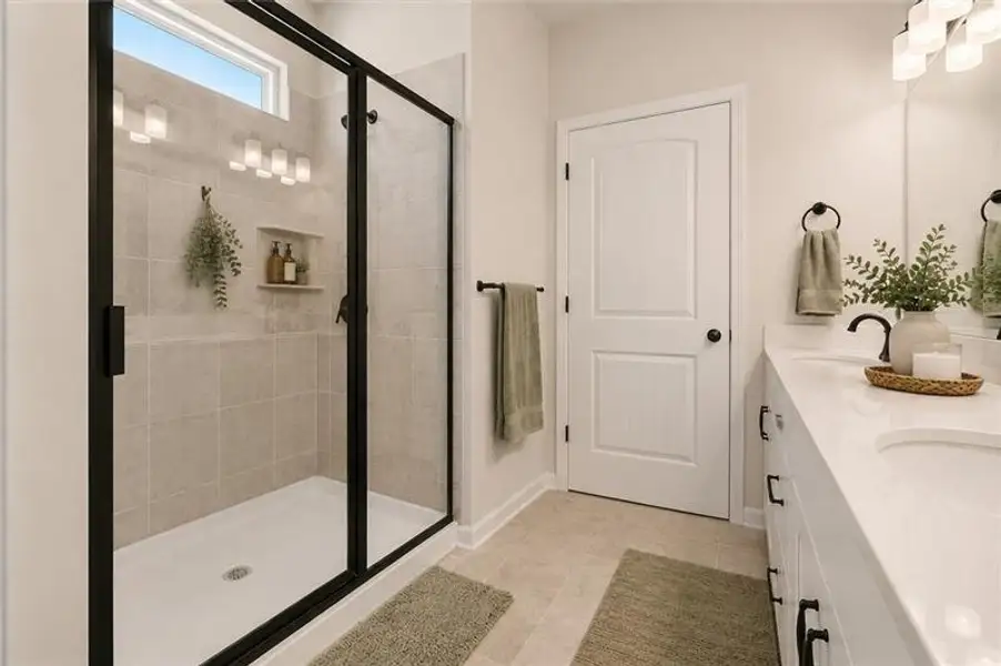 Furnished interior view inside a new home in , Cartersville (Image 23).