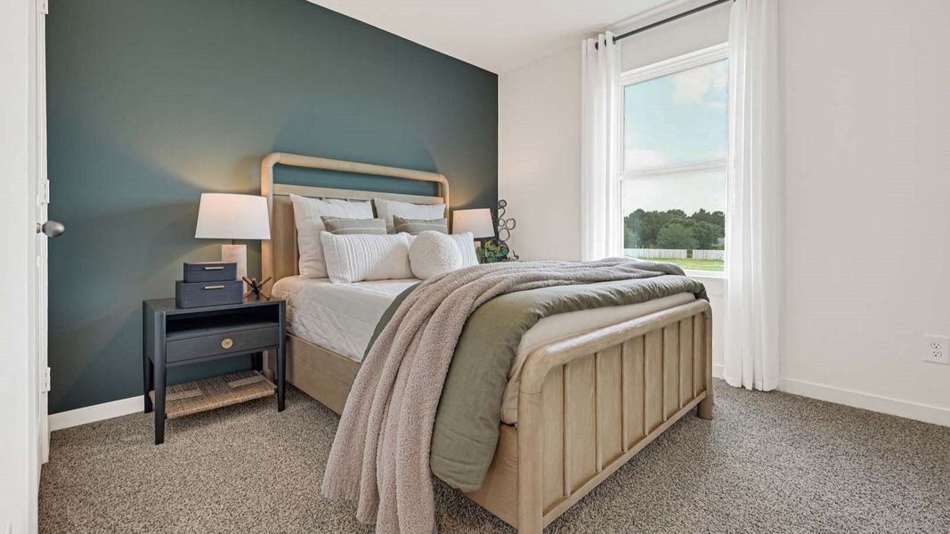 Furnished interior view inside a new home in Villarosa at Tamarron, Katy (Image 5).