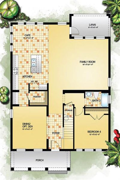 Osprey B - Floor Plan (downstairs)