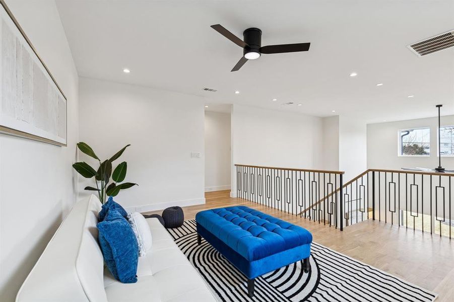 Furnished interior view inside a new home in , Dallas (Image 17).