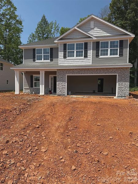In-progress construction of a new home in Kerns Ridge, Salisbury, NC (Image 16). In-progress construction of a new home in Kerns Ridge, Salisbury, NC (Image 16).