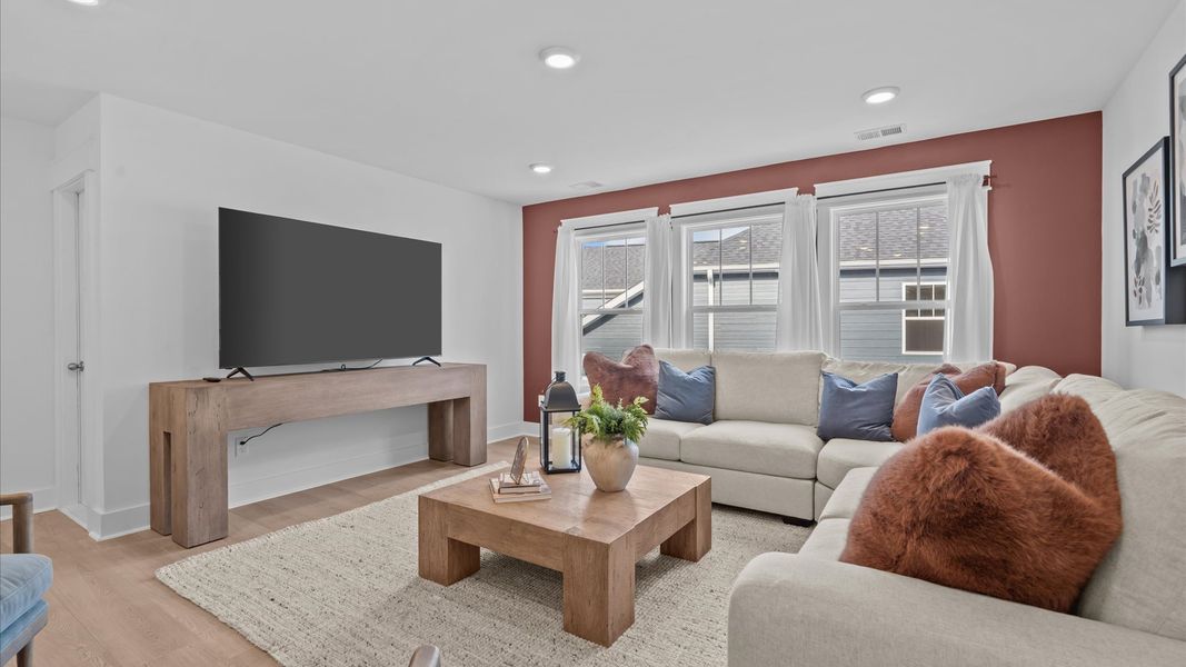 Furnished interior view inside a new home in Walnut Ridge, Inman (Image 17).