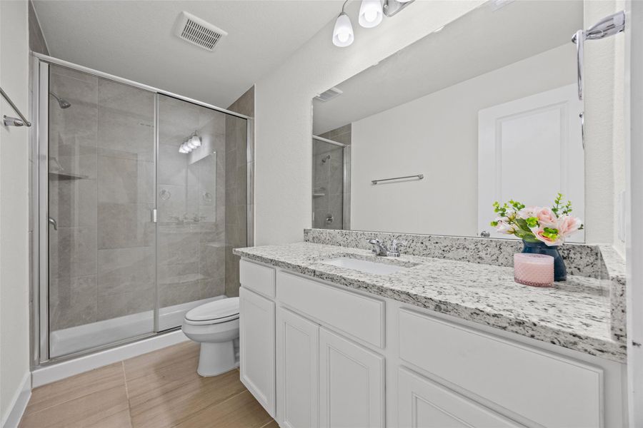 Furnished interior view inside a new home in , Georgetown (Image 25).