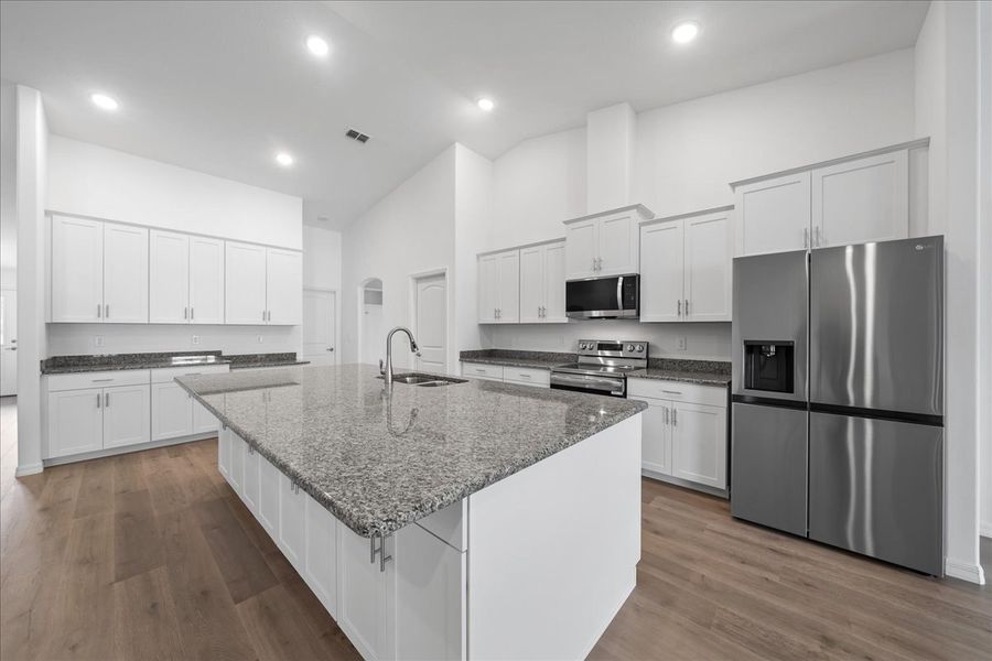 Representative furnished interior of a home built from the The Newport by Avtec Homes in Palm Bay & South Brevard, Palm Bay (Image 13).